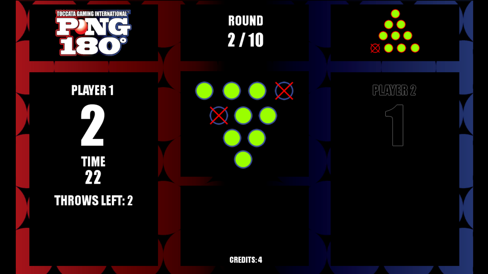 Pong 180 Gameplay